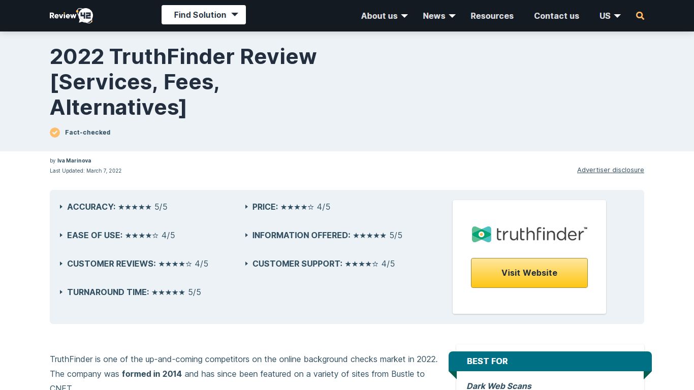 2022's Truthfinder Reviews [Features, Cost, Pros, & Cons]